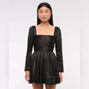 Abercrombie & Fitch Emerson Black Silk Dress